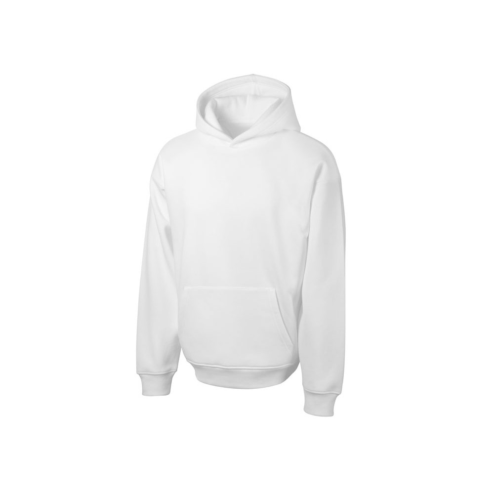 Толстовка с капюшоном оверсайз Berlin унисекс, белый
