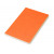 Блокнот Wispy линованный в мягкой обложке, оранжевый