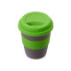 Стакан с силиконовой крышкой Cafe, зеленое яблоко