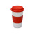 Фарфоровая кружка с двойными стенками Toronto, 300 мл, красный