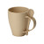 Пшеничная кружка Nina с ложкой, 300ml, бежевый Пшеничная кружка Nina с ложкой, 300ml, бежевый