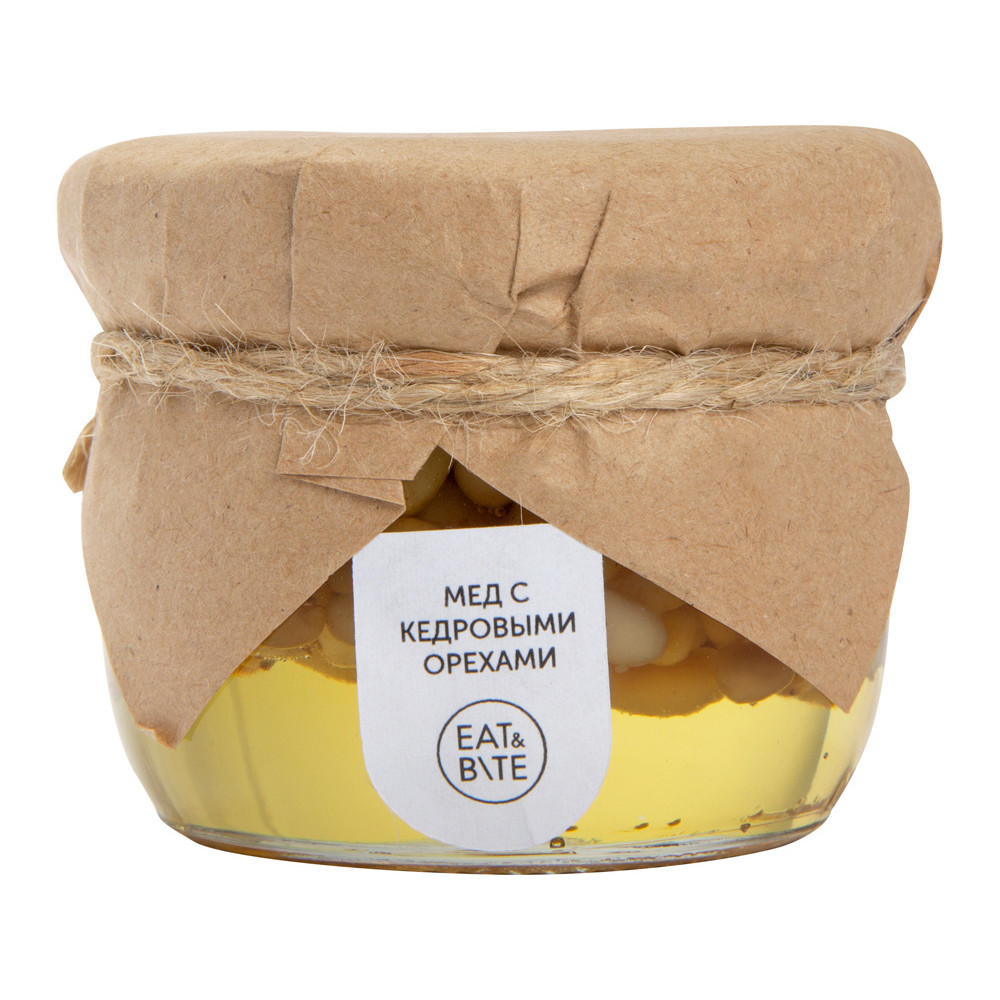 Сувенирный набор Мед с кедровыми орешками 120 гр