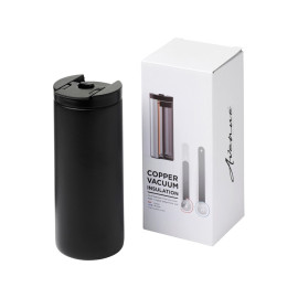 Вакуумный термостакан Lebou с медным покрытием 360 мл, черный