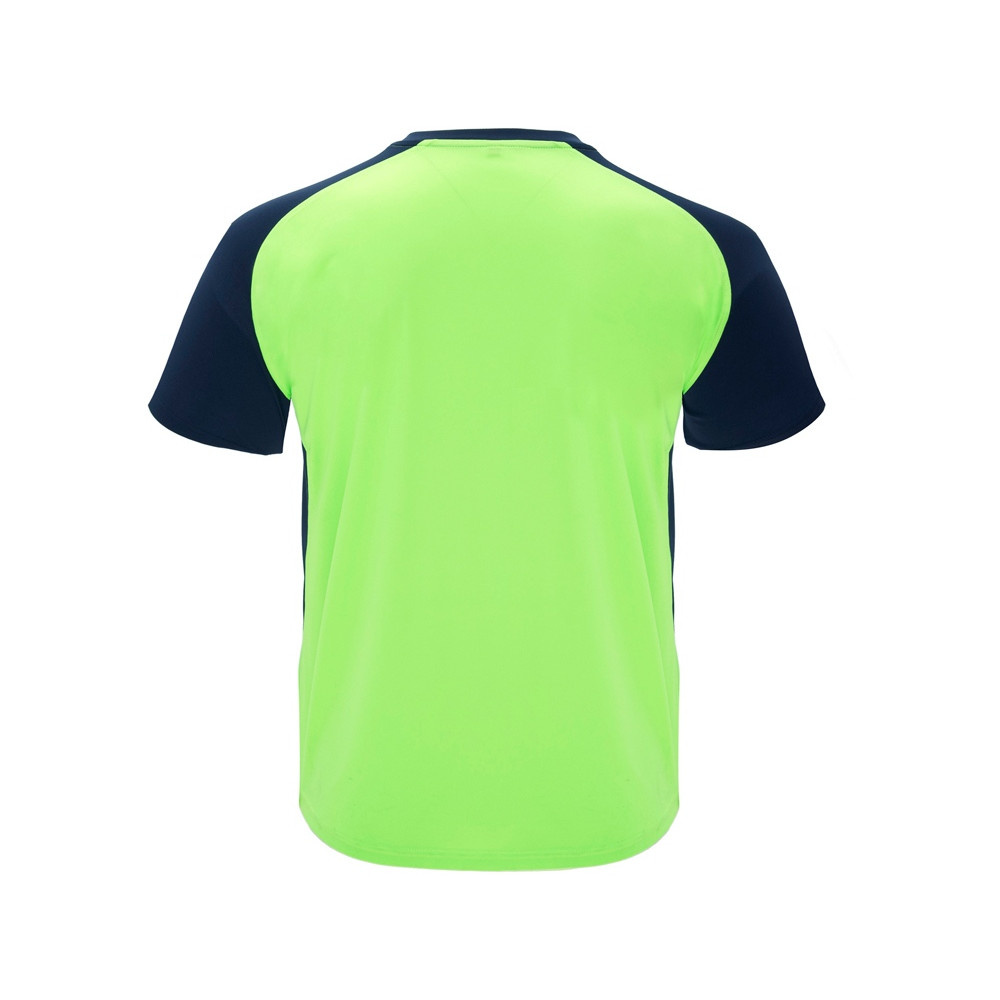 Футболка Bugatti мужская, неоновый зеленый/нэйви