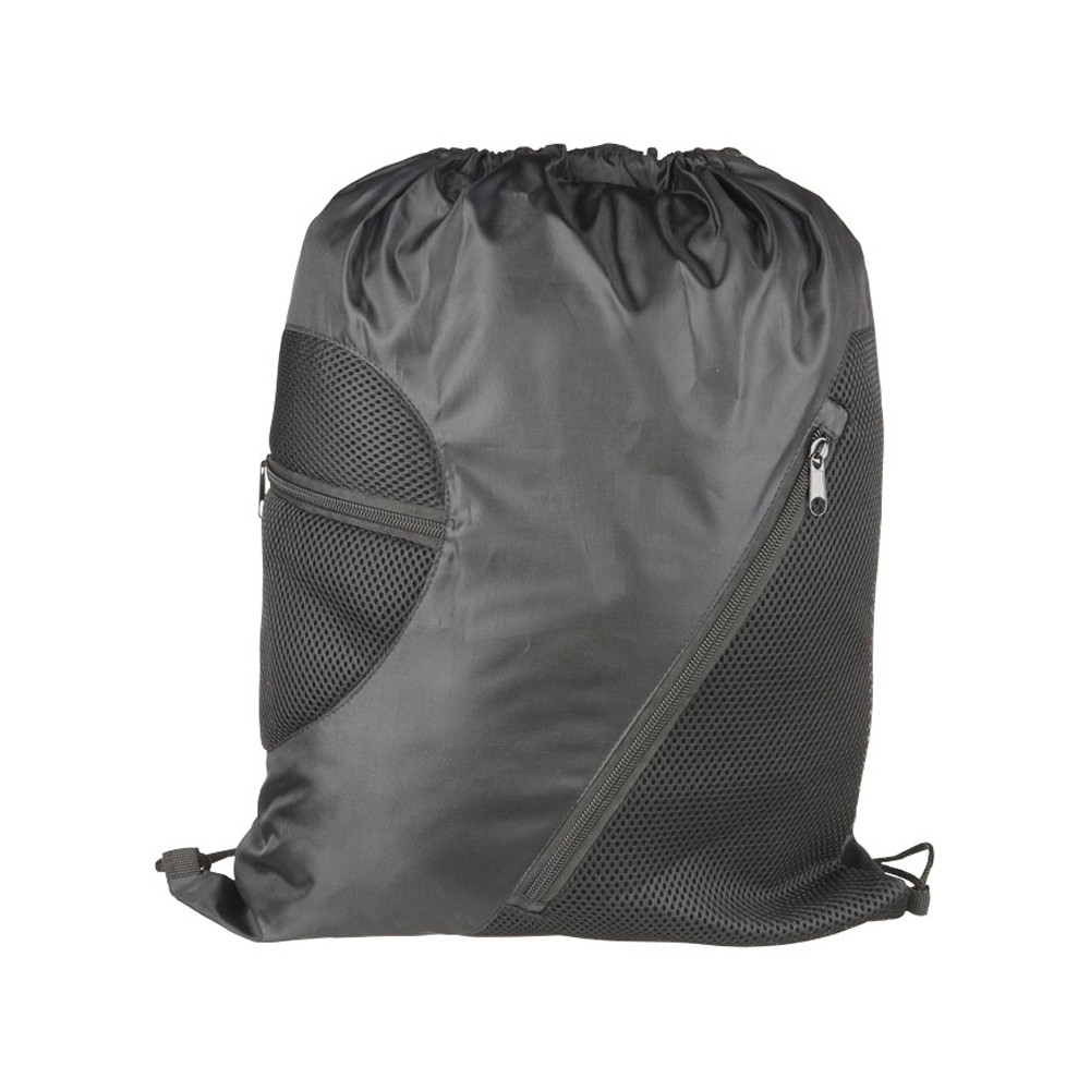 Спортивный рюкзак из сетки на молнии, черный