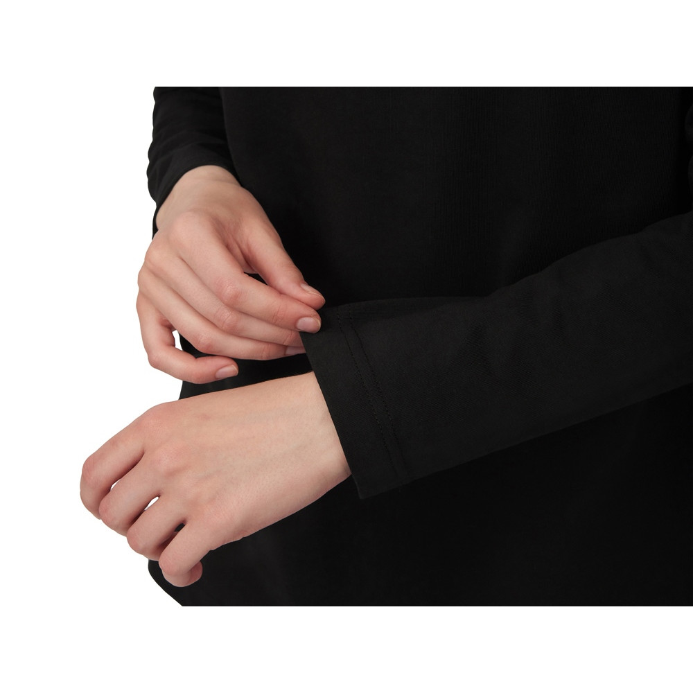 Лонгслив оверсайз Berlin унисекс, черный