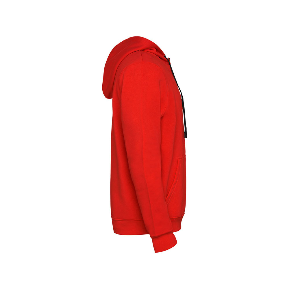 Толстовка с капюшоном Urban мужская, красный/черный, цвет красный