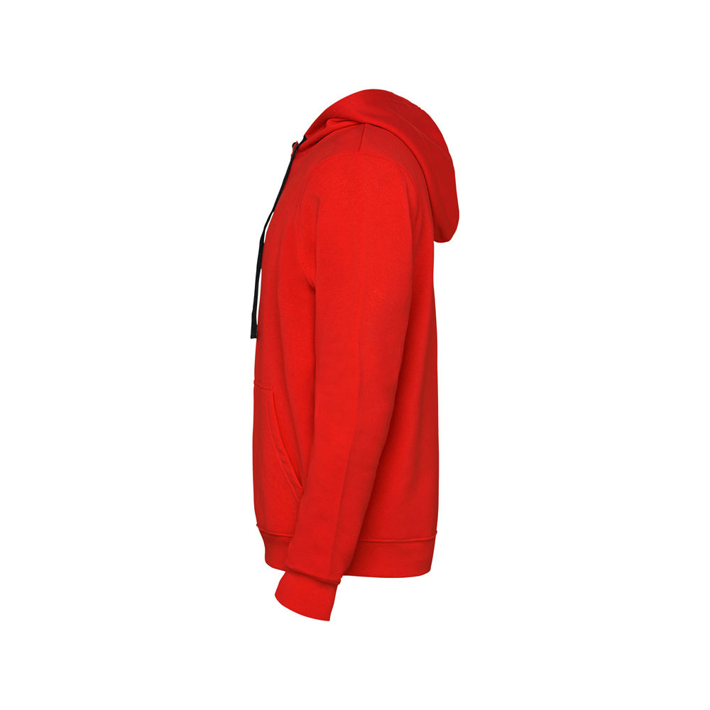 Толстовка с капюшоном Urban мужская, красный/черный, цвет красный