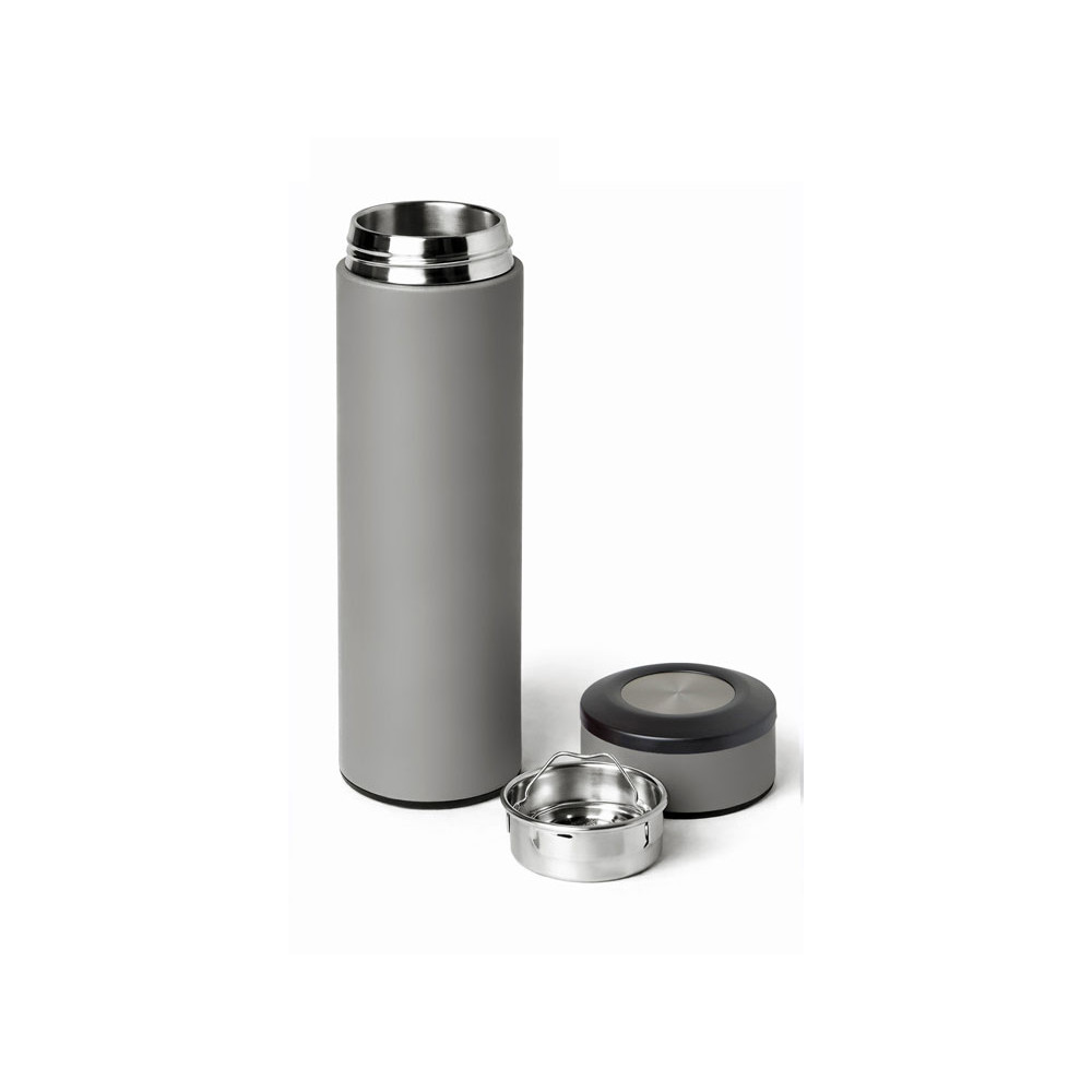 Вакуумный термос Vacuum Flask C1, soft touch, 420мл, серый