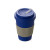 Термокружка Muffin из натуральных волокон, темно-синий