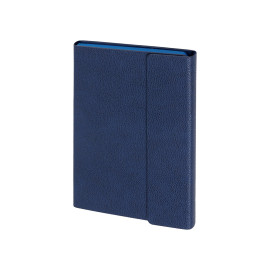 Ежедневник недатированный с магнитным клапаном А5 Venezia, темно-синий