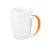Кружка Good Day 320мл, белый/оранжевый