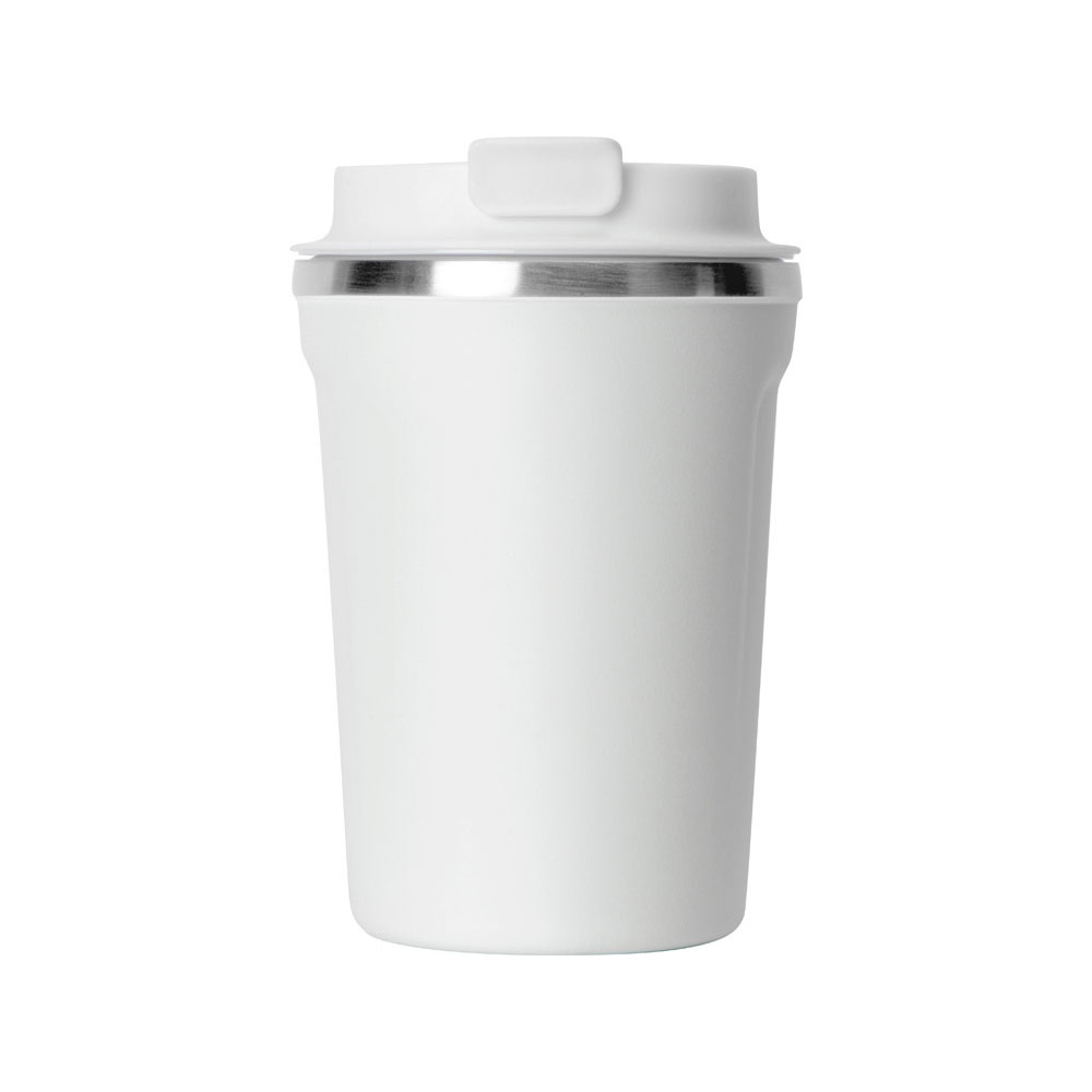 Термокружка CAFe COMPACT, 380 мл, белый