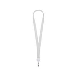 Ланьярд с ретрактором, белый