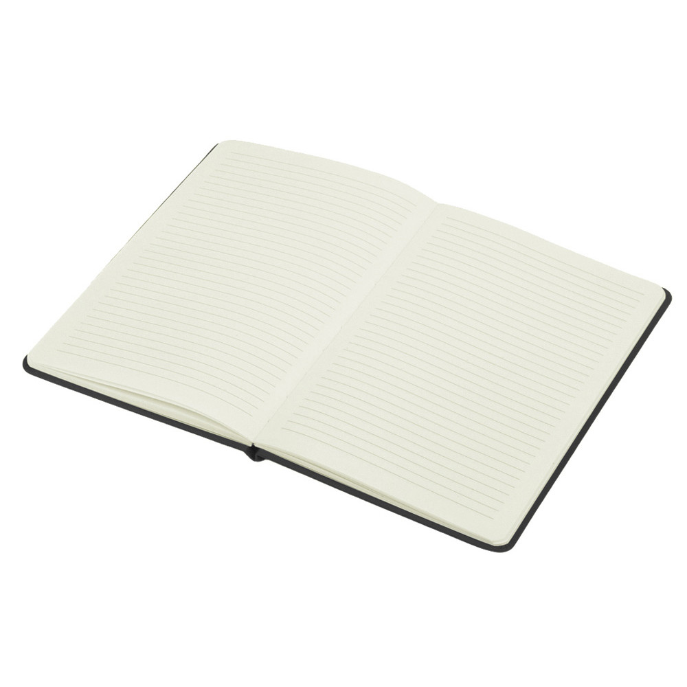 Блокнот Wispy, твердая обложка A5, 64 листа, черный