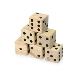 Деревянная игра в кости, XL Dice Деревянная игра в кости, XL Dice