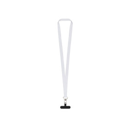 Ланъярд 2,5 см под сублимацию с трендовым карабином и узким держателем для телефона из ПЭ