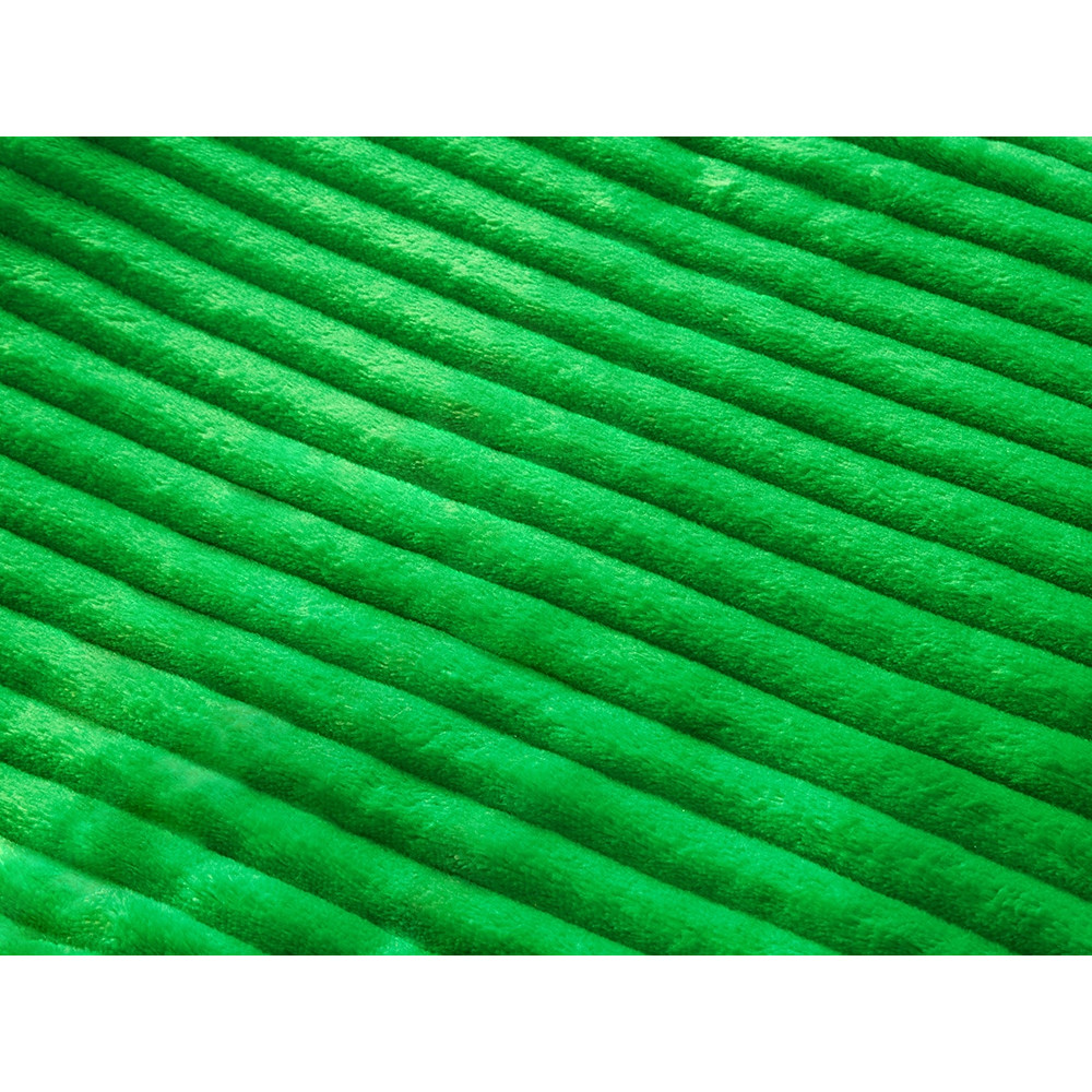 Плед Wave флисовый, зеленый