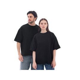 Футболка оверсайз Beta.01 унисекс, черный