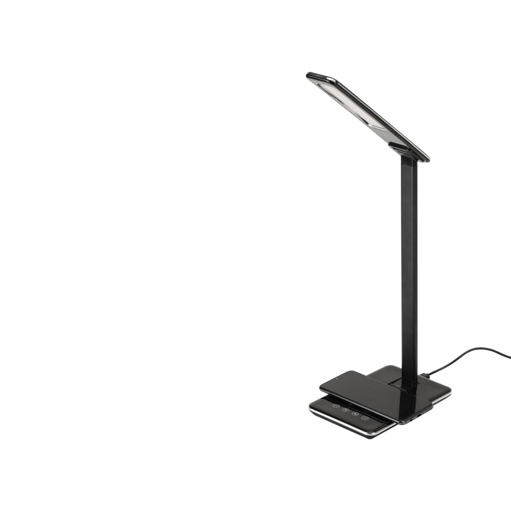 Настольная лампа с функцией беспроводной зарядки Starline, черный