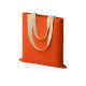Сумка для шопинга Steady из хлопка с парусиновыми ручками, 260 г/м2, оранжевый