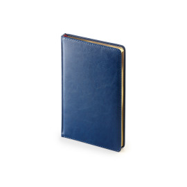 Ежедневник недатированный А4 Sidney Nebraska, синий (золотой обрез)