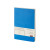 Ежедневник А5 недатированный Megapolis Velvet Flex, синий флуор