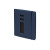 Ежедневник недатированный А5  La Manche, темно-синий
