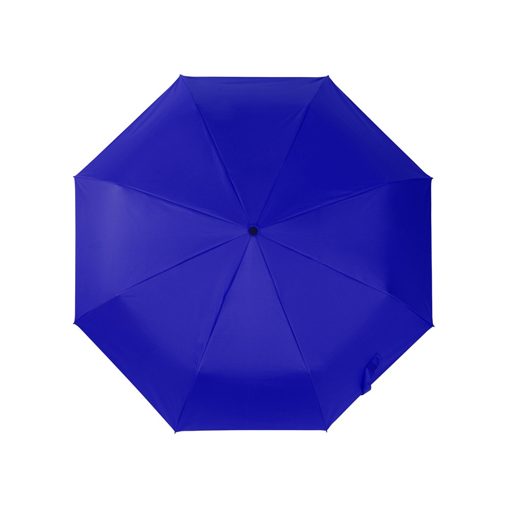 Зонт-автомат Dual с двухцветным куполом, голубой/черный