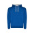 Толстовка с капюшоном Urban мужская, королевский синий/белый Толстовка с капюшоном Urban мужская, королевский синий/белый