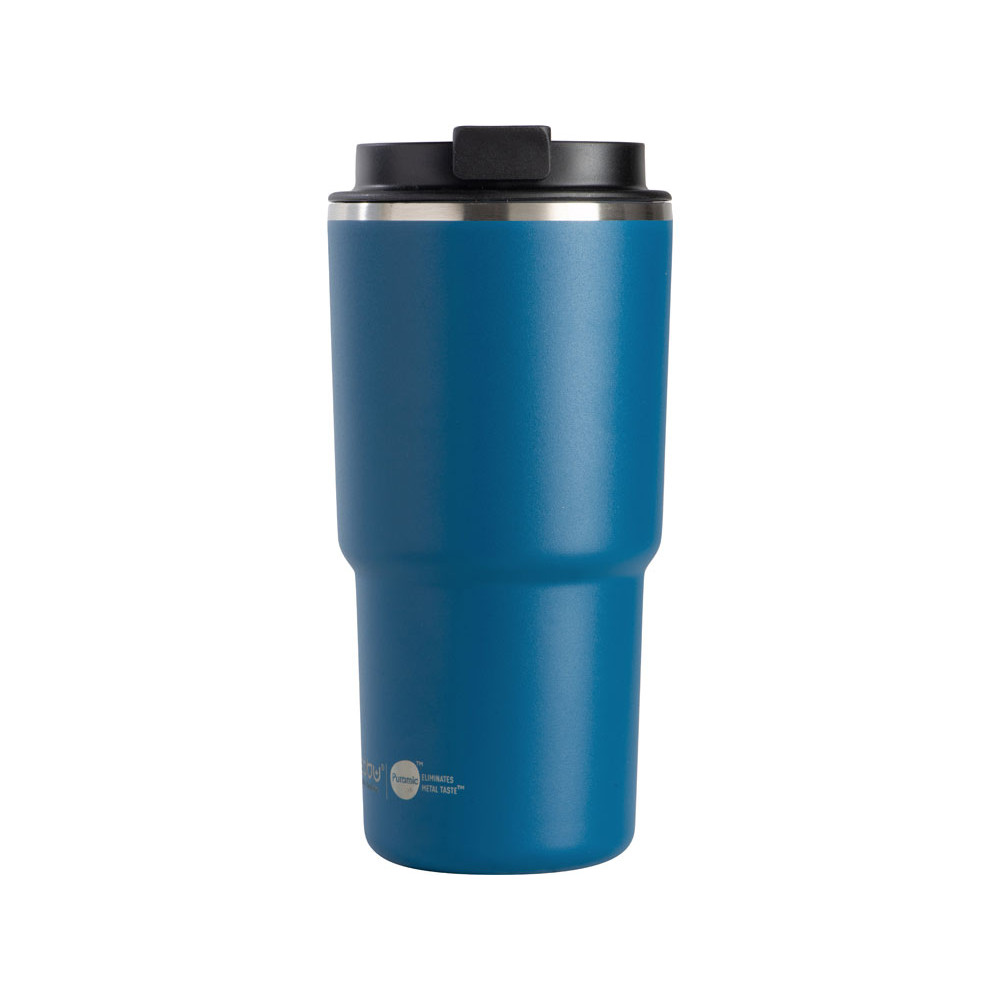 Вакуумная термокружка с керамическим покрытием Pick-Up, 650 мл, синий