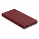 Внешний аккумулятор Rombica NEO ARIA Claret, 10000 мАч, Soft-touch, PD, QCharge, Type-C, бордовый