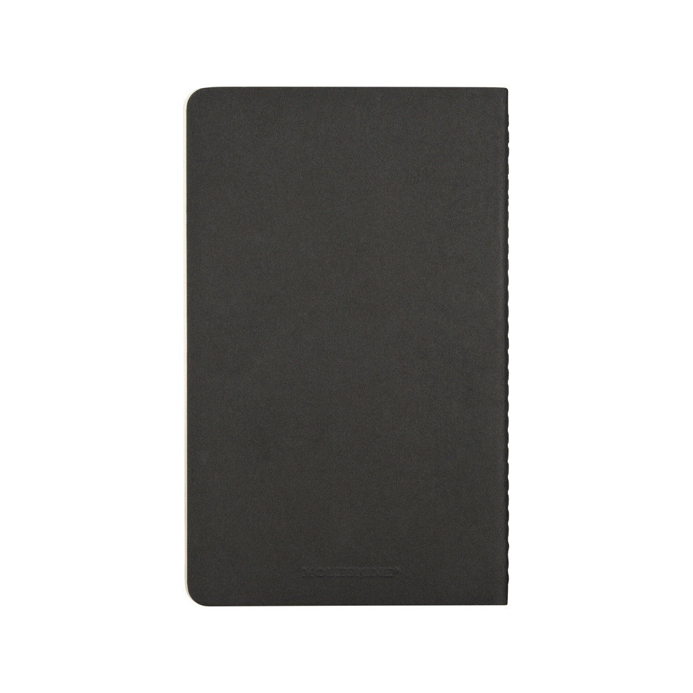 Записная книжка Moleskine Cahier (нелинованный, 3 шт.), Large (13х21см), черный