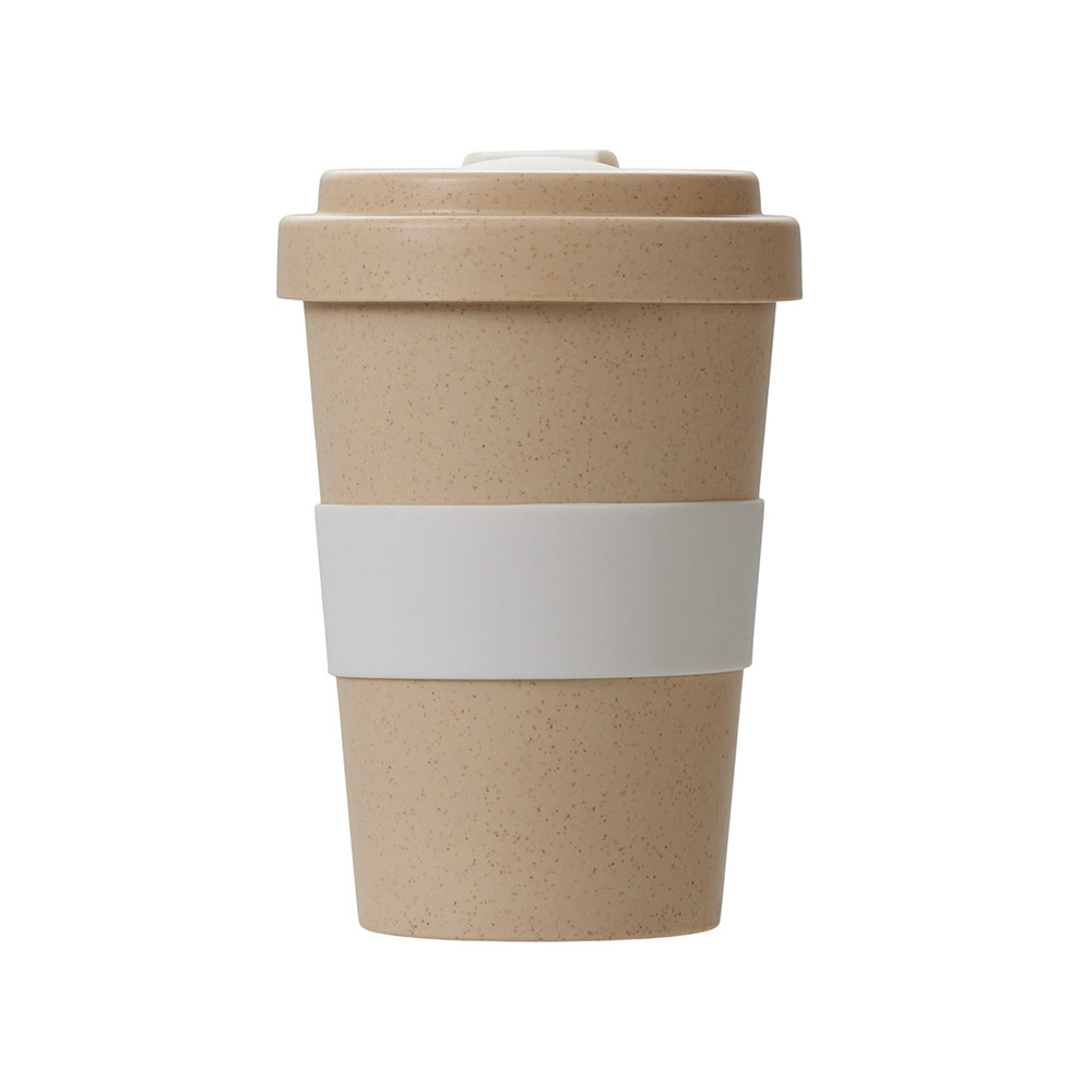 Стакан из пшеничного волокна Flava, белый