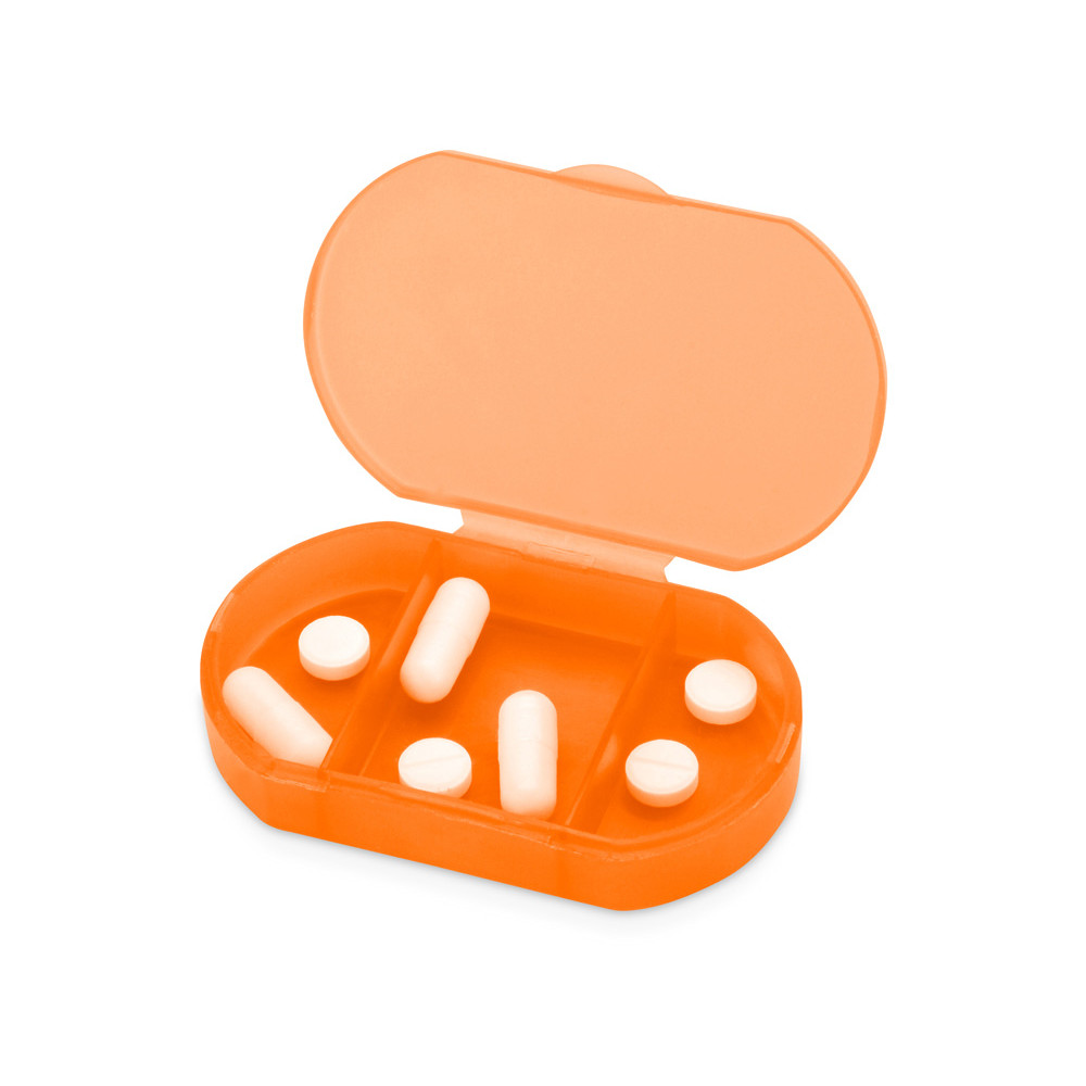 Таблетница, оранжевый