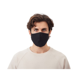 Хлопковая защитная маска для лица многоразовая анатомической формы без шва