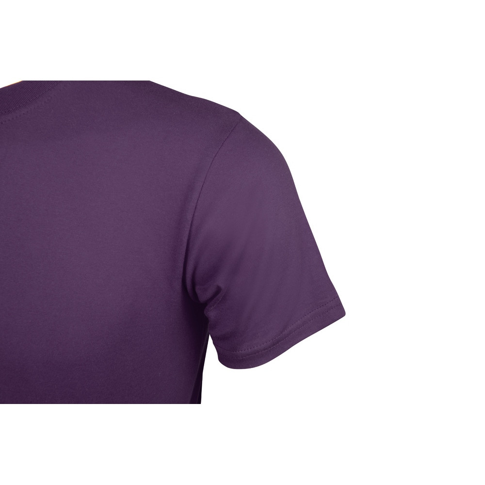 Футболка Heavy Super Club мужская, с боковыми швами, фиолетовый, цвет фиолетовый