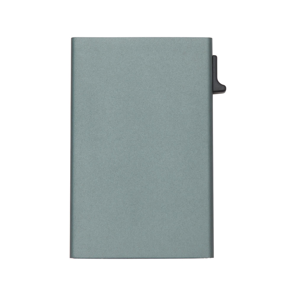 Картхолдер Florence с RFID- защитой из алюминия, цвет оружейной стали