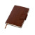 Бизнес блокнот А5 Monoi с клапаном, твердая обложка, 128 листов, коричневый Бизнес блокнот А5 Monoi с клапаном, твердая обложка, 128 листов, коричневый