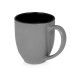 Кружка керамическая Gracy 450мл, серый/черный Кружка керамическая Gracy 450мл, серый/черный