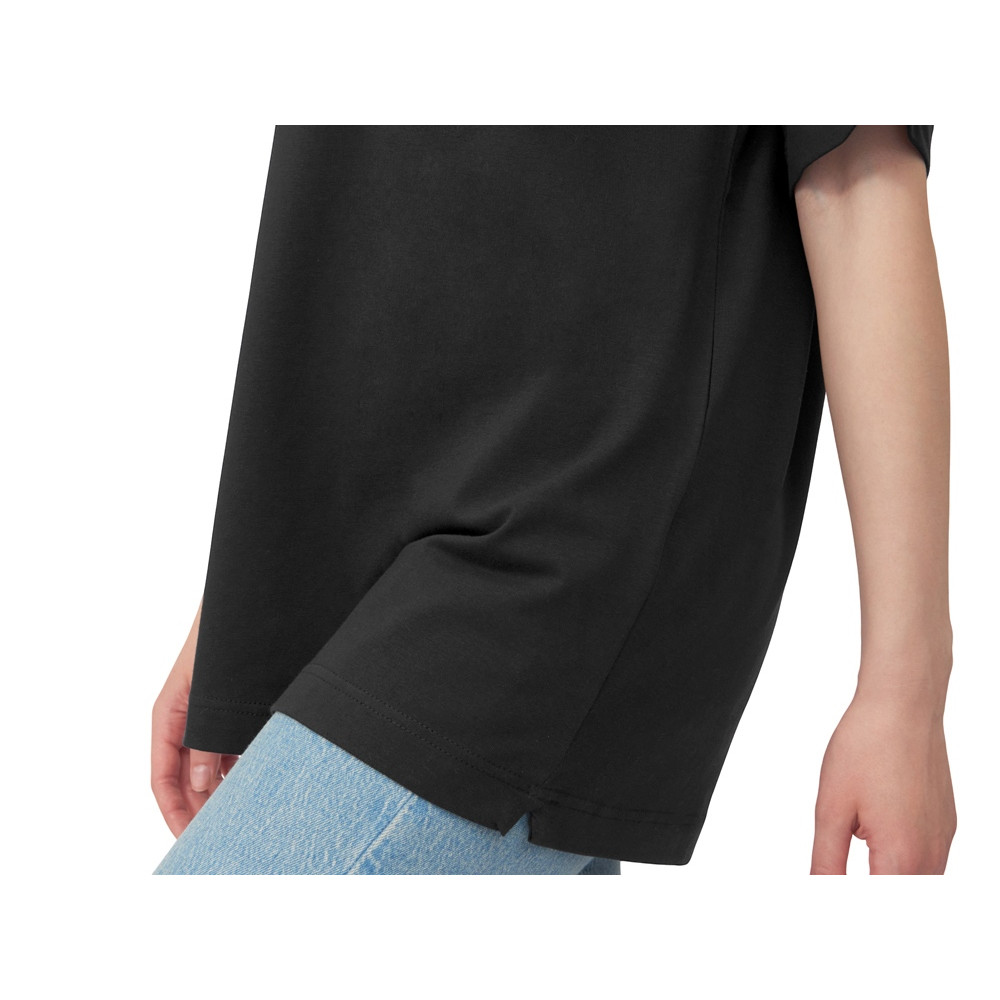 Футболка оверсайз Vienna унисекс , черный, цвет черный