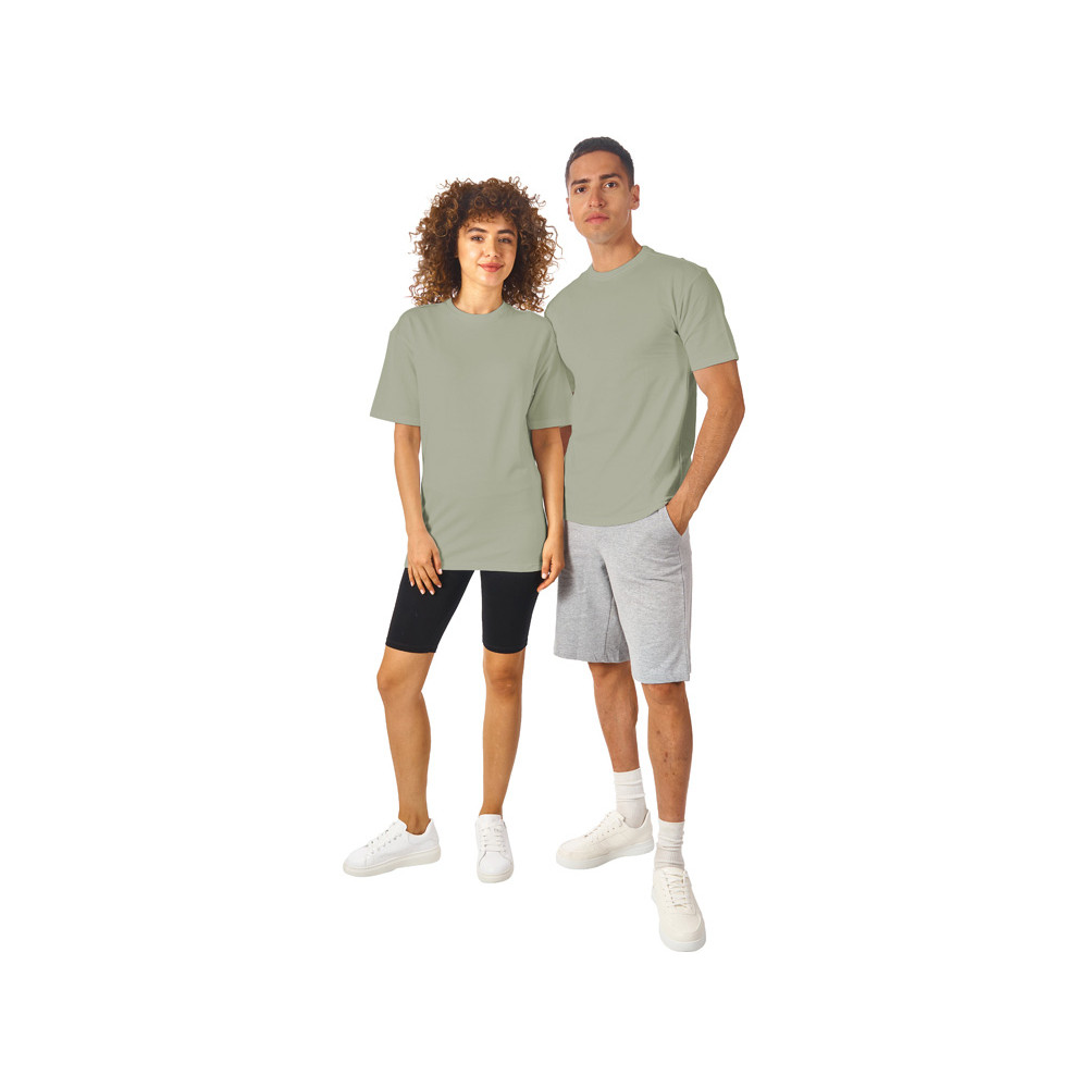 Футболка из френч терри Warsaw унисекс 220гр, оливковый