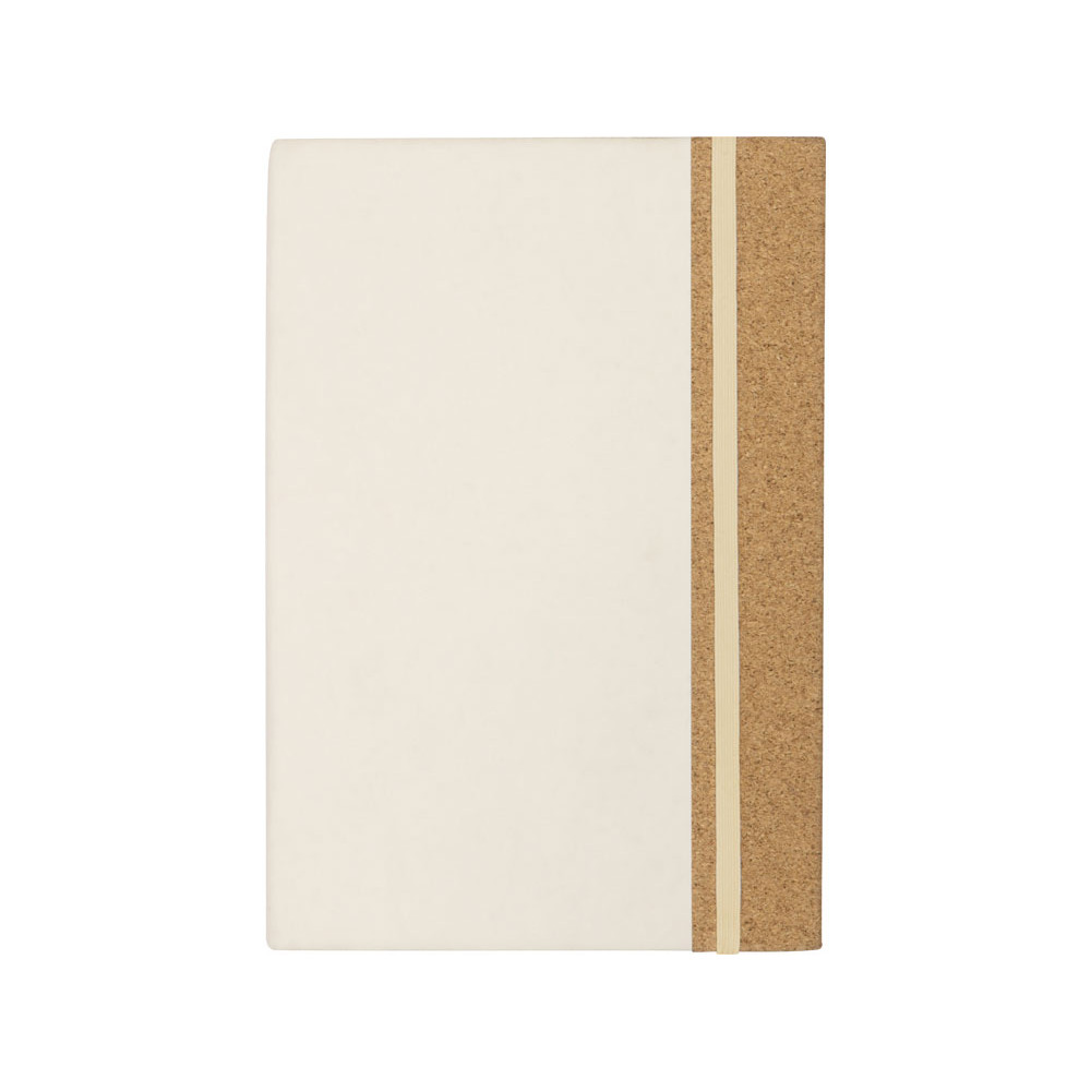 Блокнот из молочной бумаги и пробки A5 Milky, натуральный