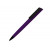 Ручка пластиковая soft-touch шариковая Taper, фиолетовый/черный