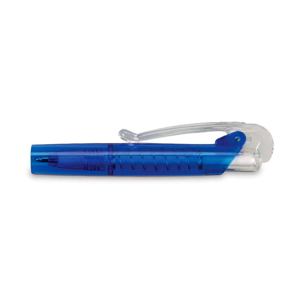 Блокнот А6 Журналист с ручкой, синий