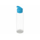 Бутылка для воды Plain 2 630 мл, прозрачный/голубой