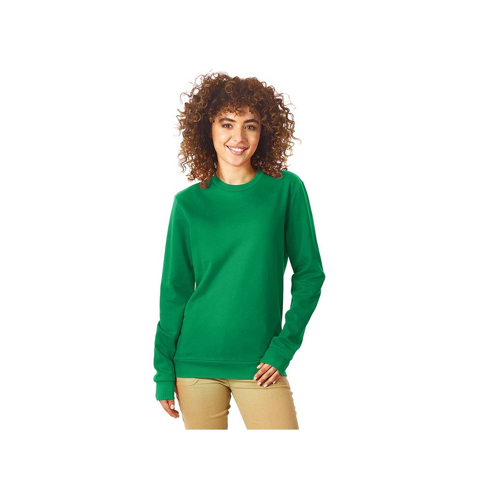 Свитшот Motion унисекс с начесом, зелёный