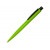 Ручка шариковая металлическая LUMOS M soft-touch, зеленое яблоко/черный