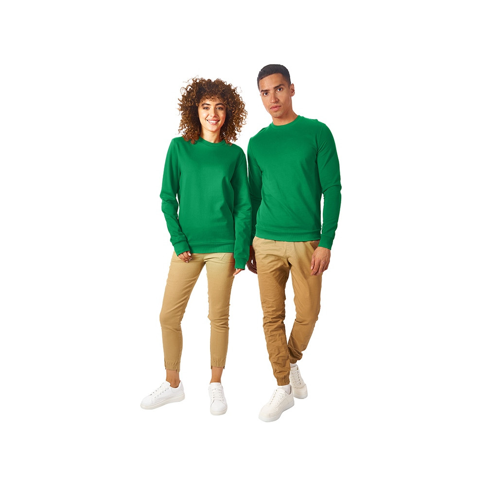 Свитшот Motion унисекс с начесом, зелёный