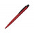 Ручка шариковая металлическая LUMOS M soft-touch, красный/черный